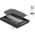Delock 2.5" Konverter U.2 SFF-8639 zu M.2 NVMe Key M - 7 mm Höhe (63379)