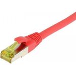 Patchkabel RJ45, CAT6A 500Mhz,30m, rot, S-STP(S/FTP), TPE/LSZH(Ultraflex), AWG26, mitCat.7 Rohkabel, Synergy 21 (S217725)