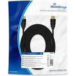 MediaRange MRCS212 HDMI-Kabel 10 m HDMI Typ A (Standard) Schwarz (MRCS212)