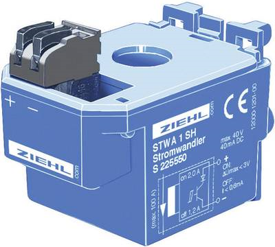 Ziehl Stromwandler STWA 1 H Keine extra Versorgung nötig Mess-Eingänge 2 A/AC Ausgänge LED