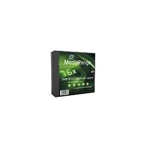 DVD-R MediaRange 4.7GB 5pcs Pack 16x SlimCase (MR418)