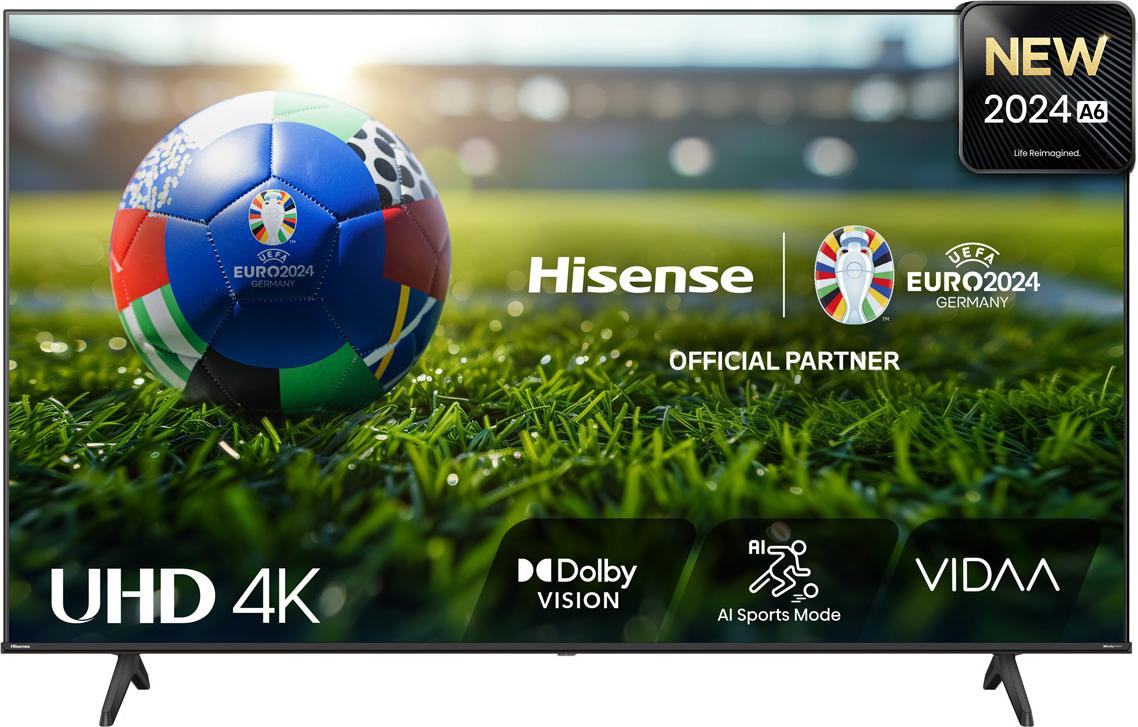 Hisense A6N Series 55A6N 55" 4K UHD Smart TV Schwarz