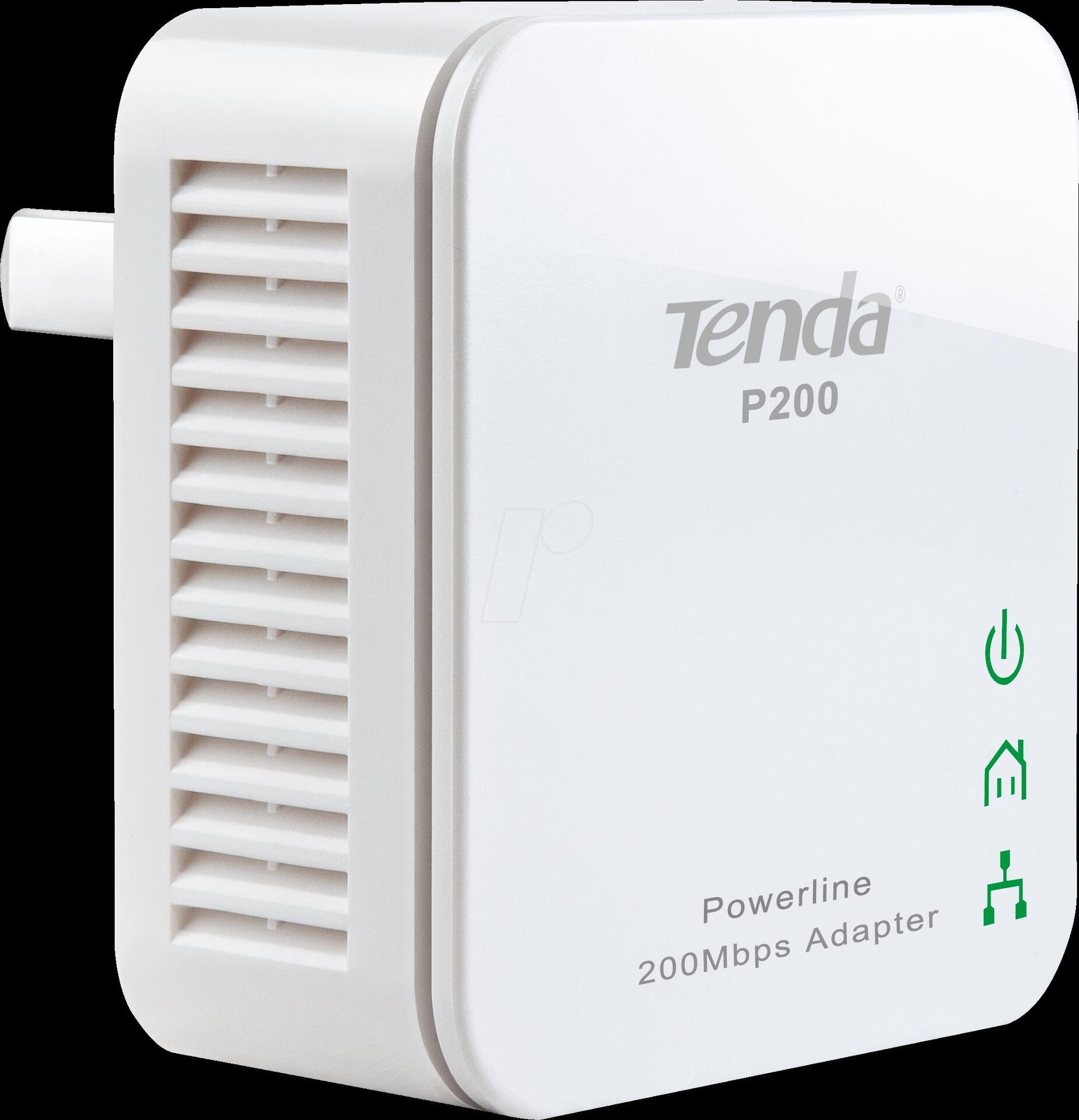 TENDA P200 200MB/s Powerline Adapter Kit