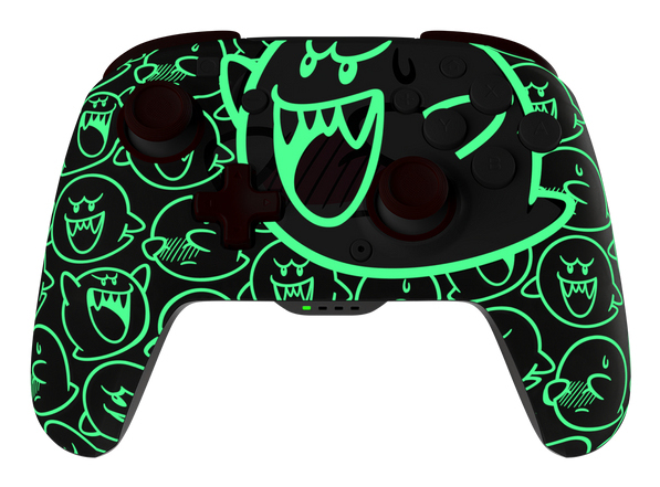 PDP Rematch Wireless BooHoo Glow Gaming-Controller Schwarz