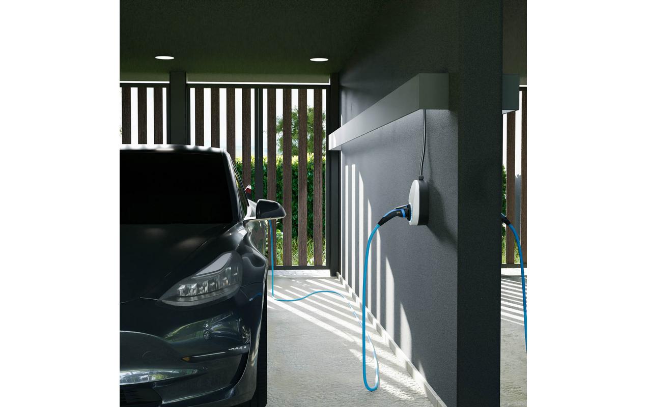 go-e Gemini Ladestation 22 kW Typ 2 1,8 m Kabel Weiß