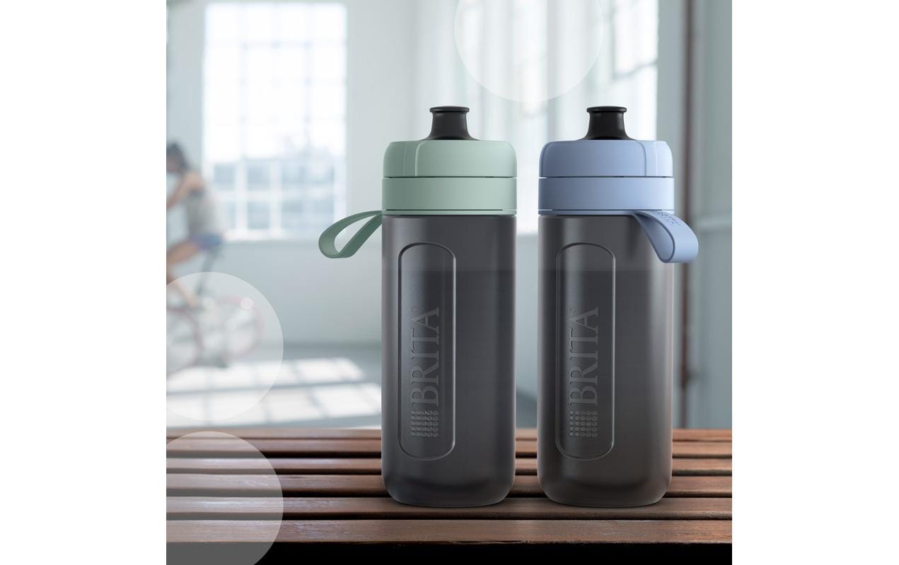 Brita Wasserfilter-Flasche Active 0,6 l Dunkelgrün