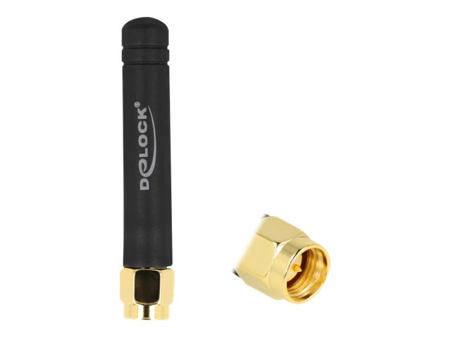 Delock LPWAN 868 MHz Antenne SMA 1,6 dBi Omnidirektional Schwarz