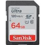 SanDisk Ultra - Flash-Speicherkarte - 64GB - UHS-I U1 / Class10 - SDXC UHS-I (SDSDUN4-064G-GN6IN)