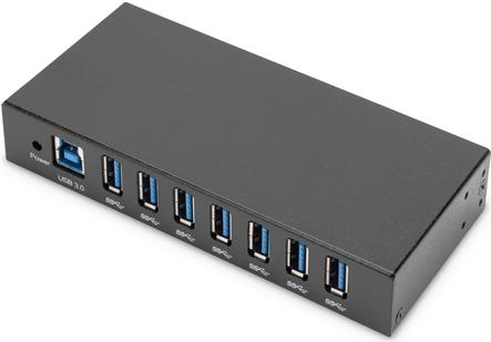 DIGITUS USB 3.0 Hub 7-Port Industrial Line (DA-70258-1)