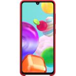 Samsung Silicon Cover Galaxy A41 Red (EF-PA415TREGEU)