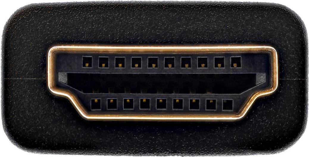 InLine HDMI-Kabel 2.1 Ultra High Speed 0,5 m HDMI Typ A Schwarz