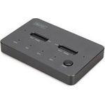 DIGITUS NVMe Klonstation USB3.1 Gen2 Typ-C NVMe M.2 SSD Gehäuse (DA-71545-1)