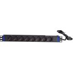 DSIT DS-8PDU-C14 Stromverteilereinheit (PDU) 8 AC-Ausgänge 1U Schwarz (DS-8PDU-C14)
