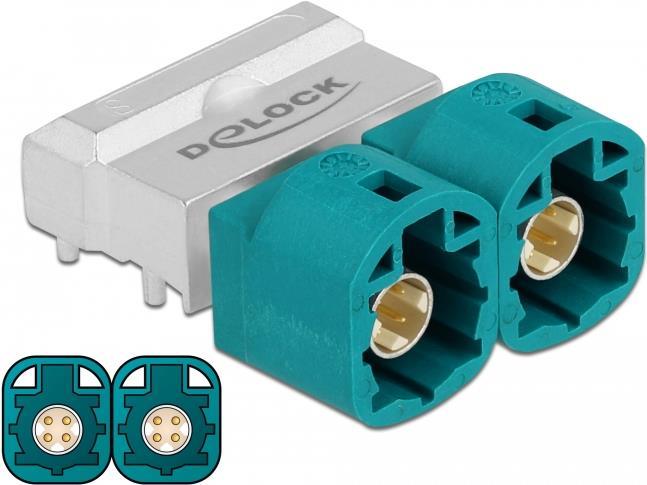 Delock HSD Z Stecker 2 x PCB (90356)