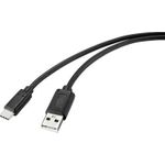 Renkforce RF-4695144 USB Kabel 2 m USB 2.0 USB A USB C Schwarz (RF-4695144)