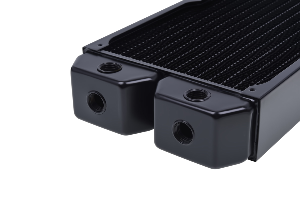Alphacool NexXxoS XT45 Full Copper 420mm Radiator Schwarz