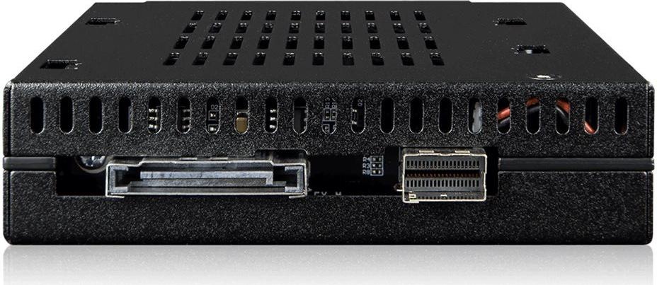 ICY DOCK flexiDOCK MB021VP-B U.2 NVMe SSD-Gehäuse PCIe 3.0/4.0 für 3,5" Bay Schwarz
