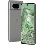 Google Pixel 8 . Bildschirmdiagonale: 15,8 cm (6.2"), Display-Auflösung: 1080 x 2400 Pixel, Display-Typ: OLED. Prozessorfamilie: Google. RAM-Kapazität: 8 GB, RAM-Typ: LPDDR5X, Interne Speicherkapazität: 256 GB. Auflösung Rückkamera (numerisch): 50 MP, Rückkamera-Typ: Dual-Kamera. SIM-Kartensteckplätze: Dual-SIM. Akku-/Batteriekapazität: 4575 mAh. Produktfarbe: Grün, Grau. Gewicht: 187 g (GA04861-GB)