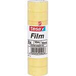 tesa Film standard, transparent, 19 mm x 10 m Klebefilm aus PP-Folie, gute Klebkraft, leicht abrollbar (57206-00001-00)