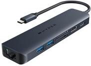 Hyper Drive EcoSmart™ Gen.2 Universal USB-C® 7-in-1 Hub w 100 W PD Power Pass-thru (HD4003GL)