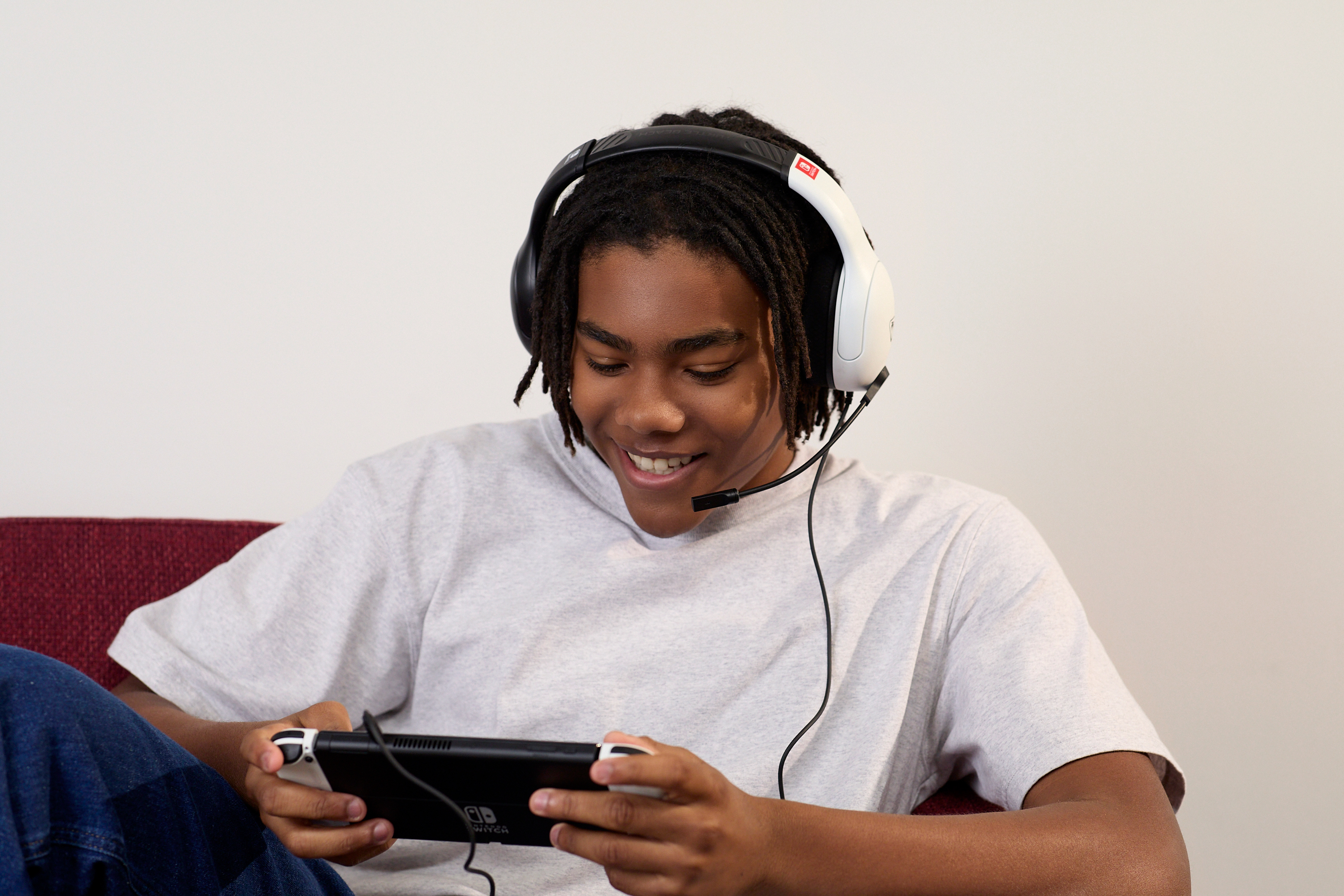 Turtle Beach Airlite Fit Gaming-Headset Nintendo Switch Schwarz, Weiß