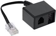 InLine 69943 RJ45 TAE-N - RJ11 Schwarz Kabelschnittstellen-/adapter (69943)