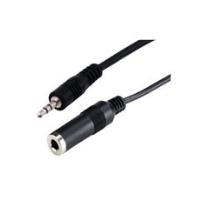 Stereo Adapterkabel 6,3mm Buchse an 3,5mm Stecker, Länge: 0,2m, Good Connections® (AS-63B35)