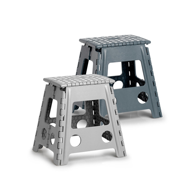 Zeller Present Klapphocker 13036 Kunststoff Grau
