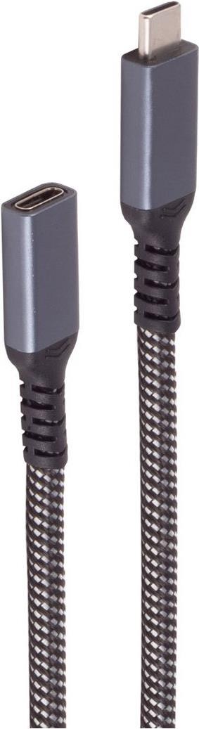 shiverpeaks BS14-74006 USB Kabel 1,5 m USB 3.2 Gen 2 (3.1 Gen 2) USB C Schwarz - Weiß (BS14-74006)