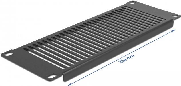 Delock Rackpaneel Schwarz (66669)
