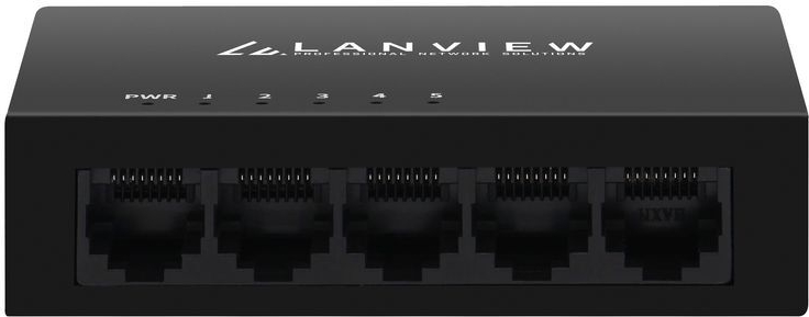 Lanview Unmanaged Switch (LVN-DESK-5PORT-1G)