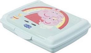 keeeper Brotdose carla mini "peppa pig", 0,5 L, aquamarine Deco-Click-Box mini, PP, praktischer Verschluss, - 1 Stück (1070462433600)