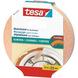 TESA Kreppband Tesa® Beige (L x B) 25 m x 25 mm Inhalt: 1 Rolle(n) (56533-01-00)