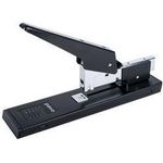 pavo Blockheftgerät, Heftleistung: 100 Blatt, schwarz aus Metall, Klammermagazin mit Frontlademechanik, - 1 Stück (8005321)
