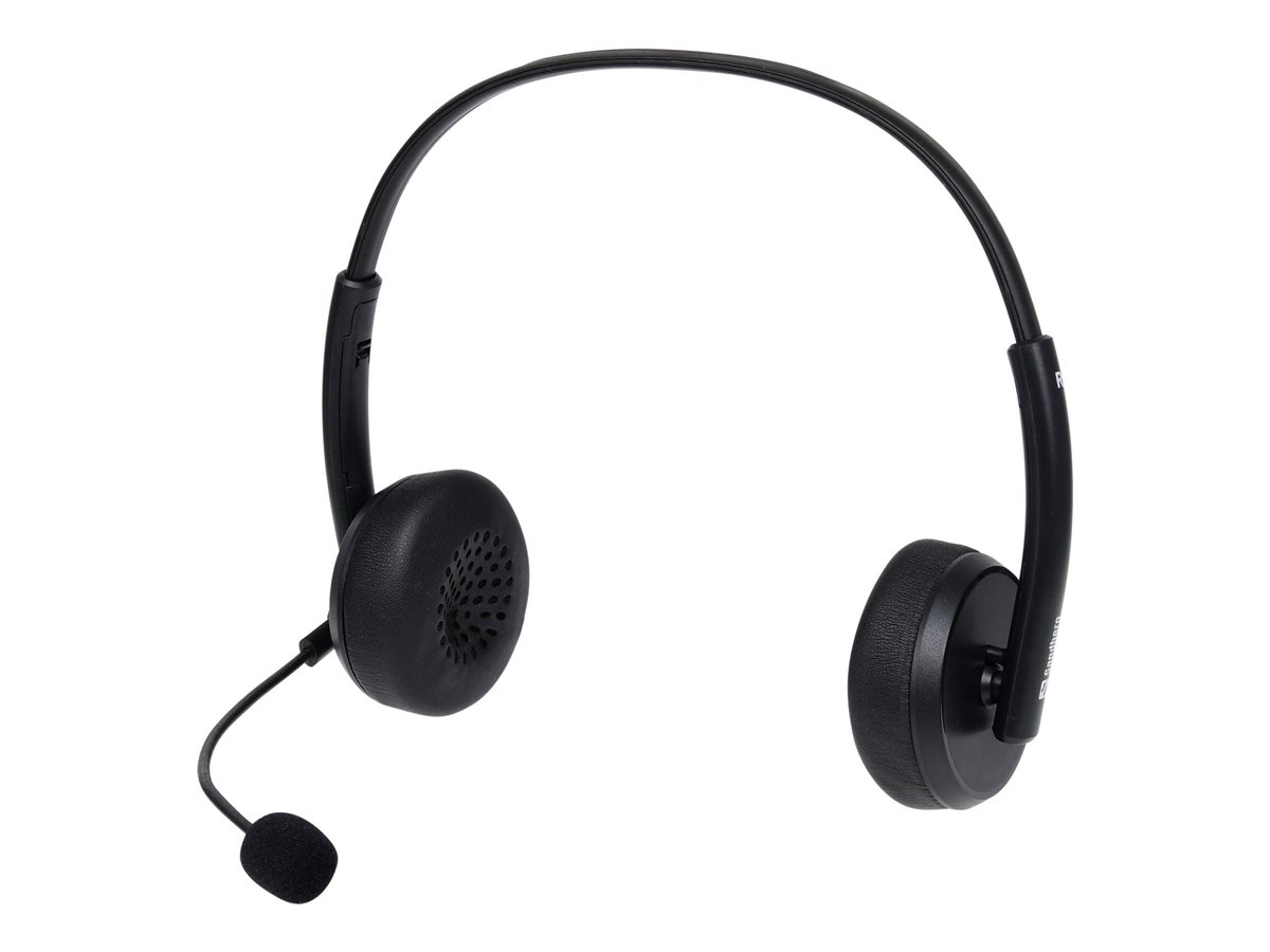 Sandberg Office Saver USB Headset Schwarz