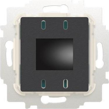 BUSCH JAEGER BJ 1096 UTA-BT Raumtemperaturregler Einsatz 24V Schließer mit Display (2CKA001032A0537)