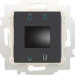 BUSCH JAEGER BJ 1096 UTA-BT Raumtemperaturregler Einsatz 24V Schließer mit Display (2CKA001032A0537)