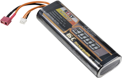 Reely Modellbau-Akkupack (LiIon) 7.4 V 3000 mAh Zellen-Zahl: 2 15 C Stick Hardcase (RE-7853526)