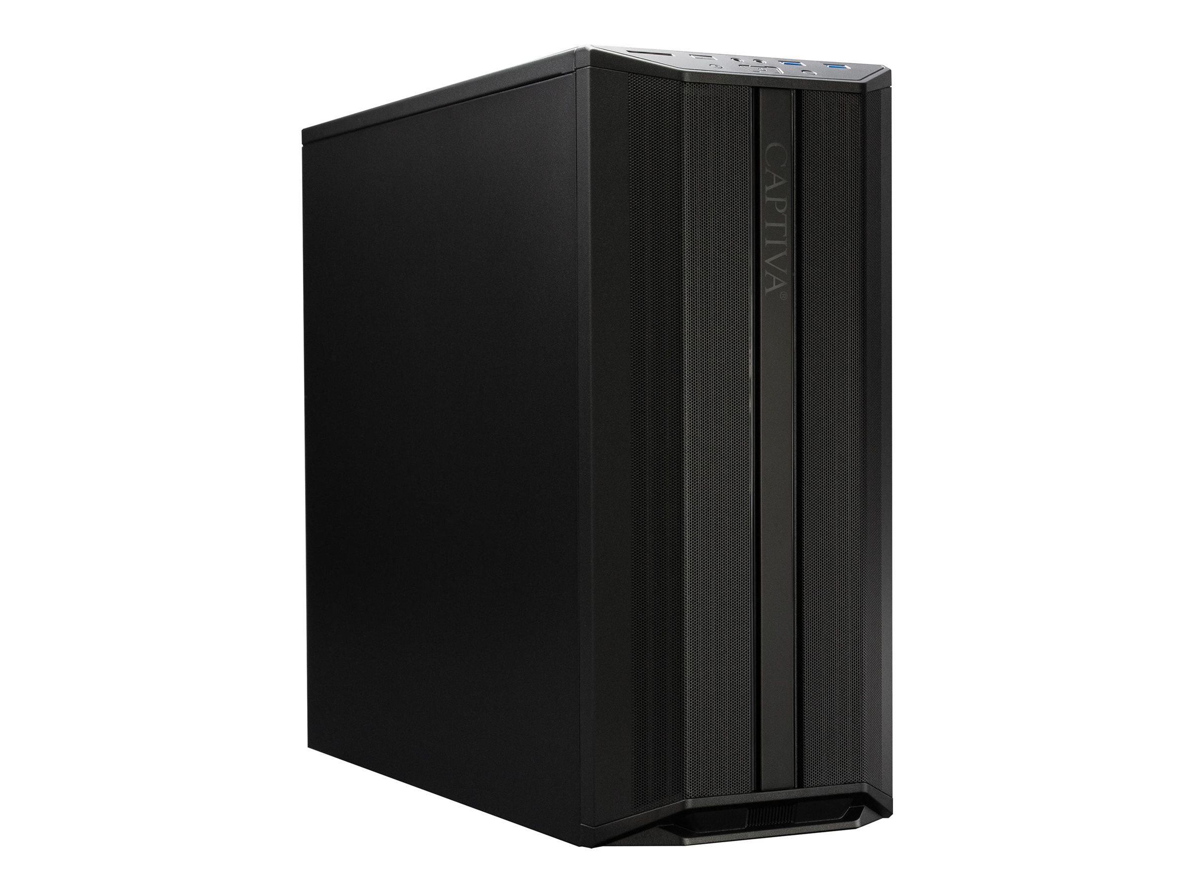 Captiva Workstation I74-685 Tower-PC Intel Core i7-12700K 32 GB RAM 1 TB SSD Windows 11 Pro Schwarz