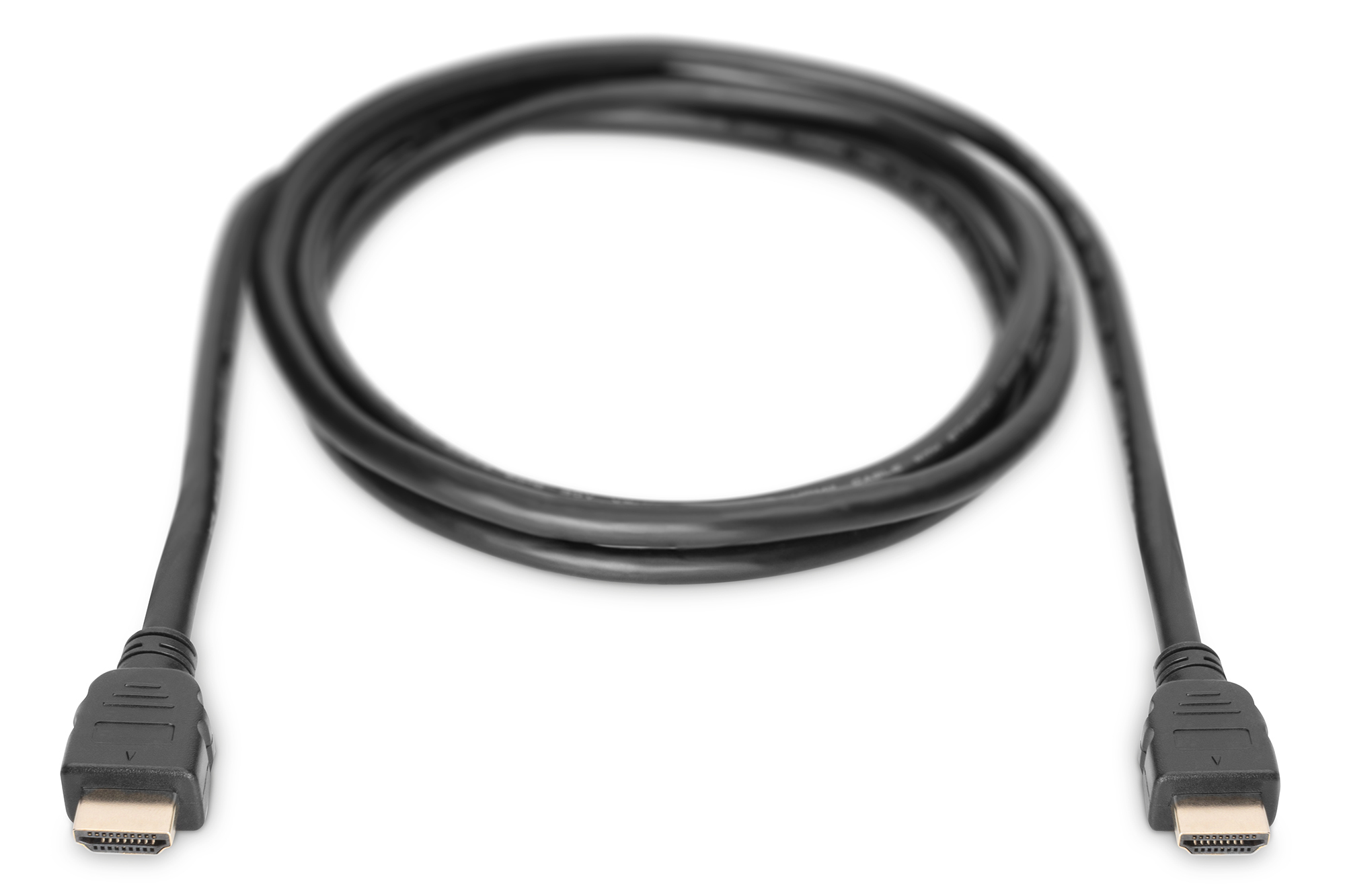 Digitus HDMI Ultra High Speed Kabel mit Ethernet 1 m Schwarz
