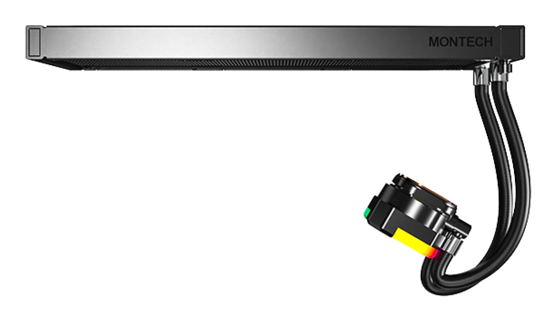 MONTECH HyperFlow ARGB 360 AiO-Wasserkühlung Schwarz