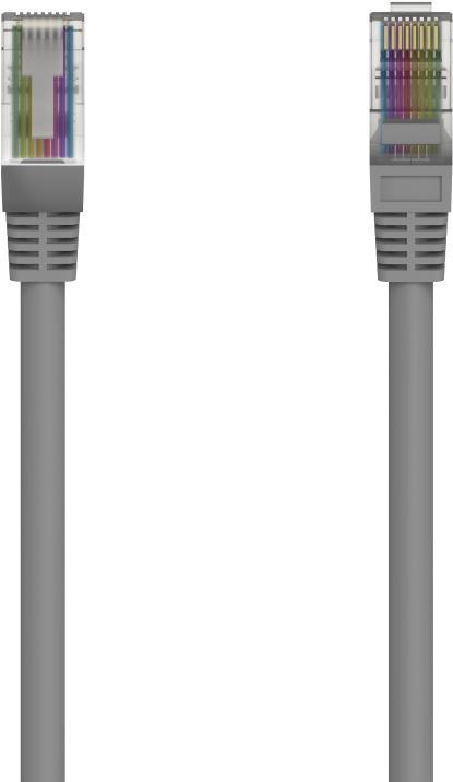 Hama 00300020 Netzwerkkabel Grau 3 m Cat5e U/UTP (UTP) (00300020)