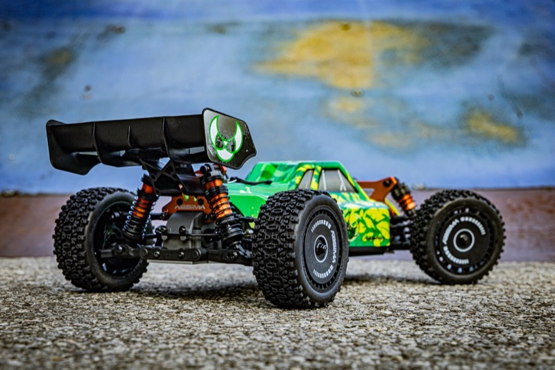 Absima RC Buggy Neon Furry 1:12 4WD Brushless RTR 2,4 GHz 2200 mAh Grün
