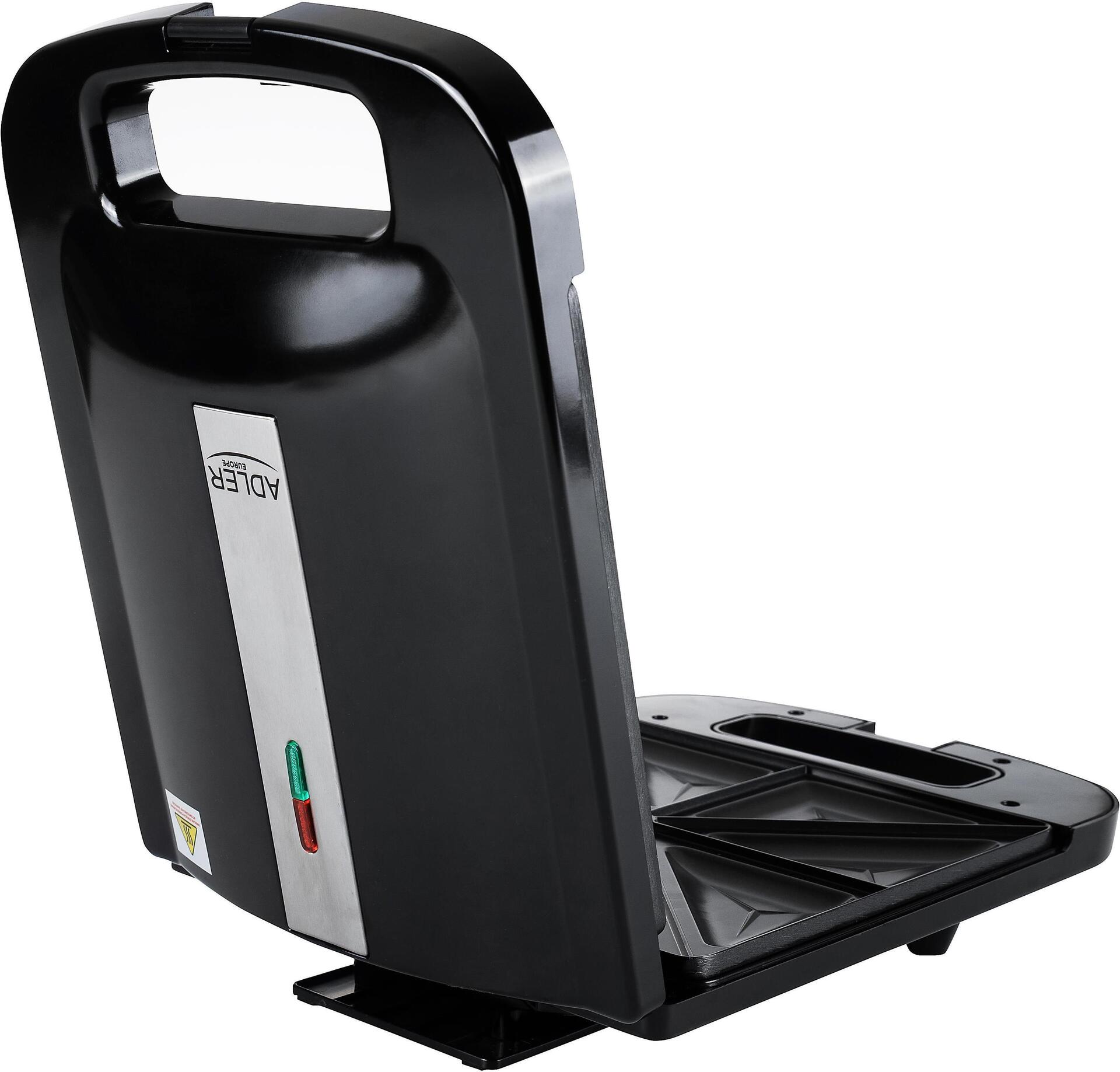 Adler AD 3055 Sandwichmaker 2 kW Schwarz