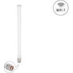 Delock WiFi 7 Antenne N Stecker 4.5 - 6.6 dBi 32 cm omnidirektional starr outdoor (81455)