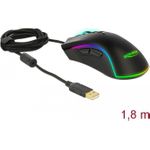 DeLOCK Gaming Maus ergonomisch (12670)