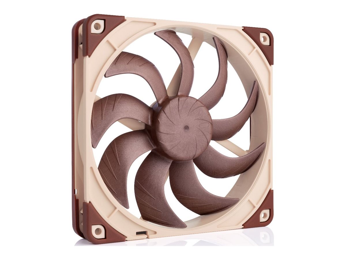 Noctua NF-A14x25 G2 LS-PWM Gehäuselüfter 140 mm Beige, Braun