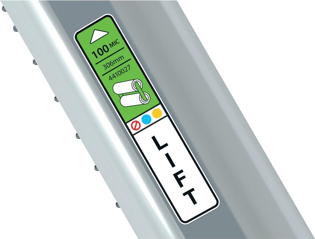 GBC Folienkassette für Foton 30 Laminierfolie 100 µm Rolle A4 Grün/Transparent