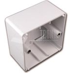 Wirewin Universalaufputzrahmen für Datendosen, RAL9010 reinweiß (TKS-APR WS)