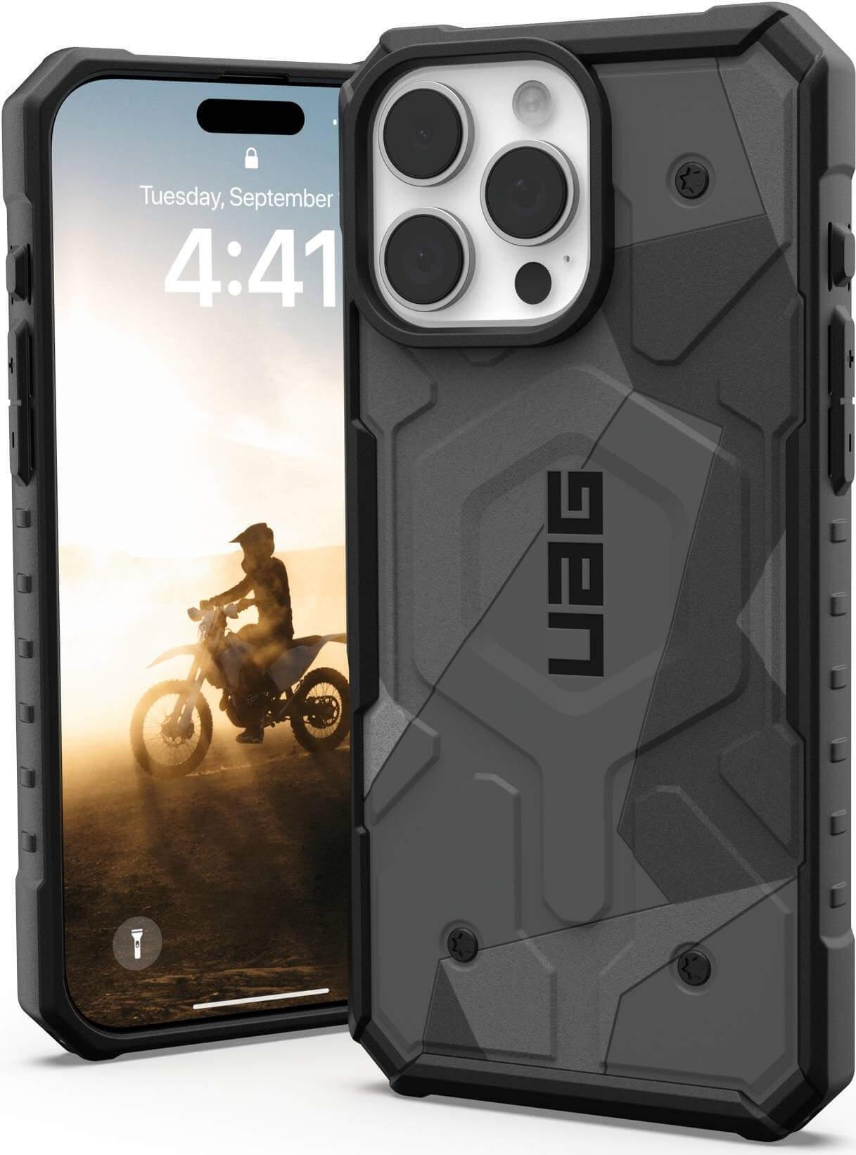 UAG Urban Armor Gear Pathfinder SE MagSafe Case | Apple iPhone 16 Pro Max | geo camo | 114472114033 (114472114033)